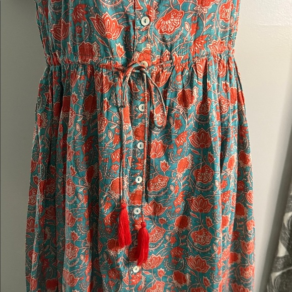 Natural Life Amelia Cotton Sleeveless Dress SZ Medium - Picture 3 of 9